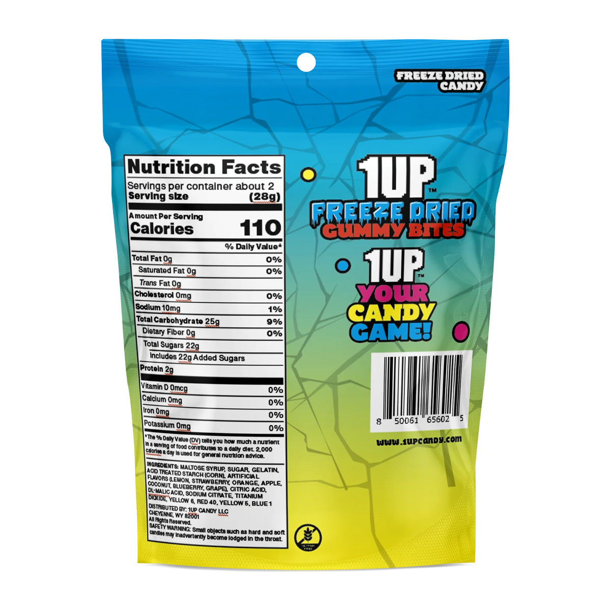 1UP: Freeze Dried Gummy Bites