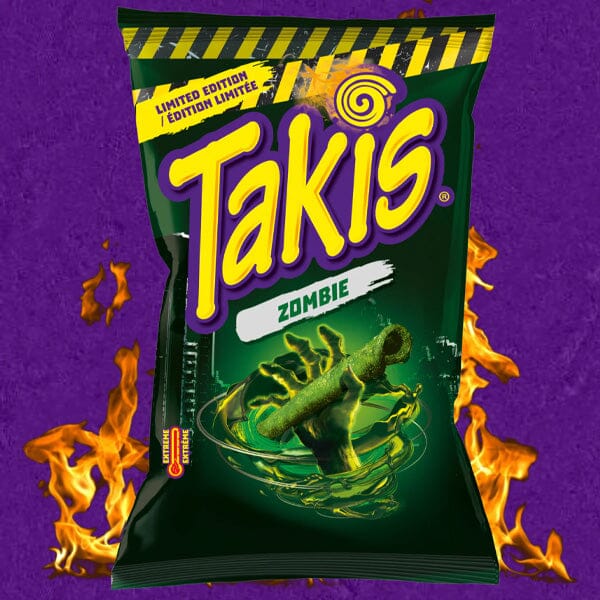 Takis Zombie Rolled Tortilla Chips (3.25oz) | Limited Edition Simple Takis 