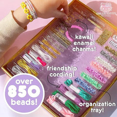 Hello Kitty x STMT 50th Anniversary DIY Jewelry Studio Kit Simple Showcase 