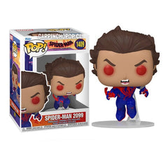 Funko Pop! Marvel: Across the Spider-Verse | Spider-Man 2099 (Unmasked) Simple Funko 