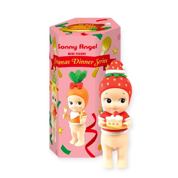 Sonny Angel Collectable Mini Cherub Figurines Christmas Dinner Series Blind Box (1pc) Simple Sonny Angel 