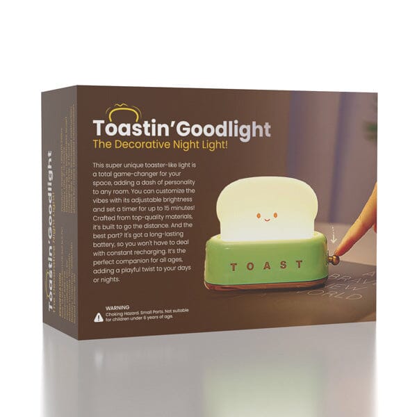 Toastin' Goodlight: Toast Night Light Simple Showcase 