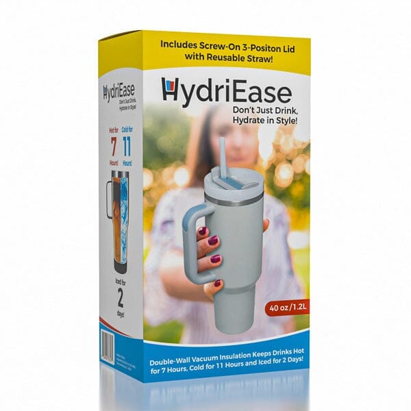 HydriEase: Insulated Cup With Handle | As Seen on TikTok! Simple Showcase 