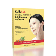 KojicLux Kojic & Turmeric Face Mask (4 Pack)