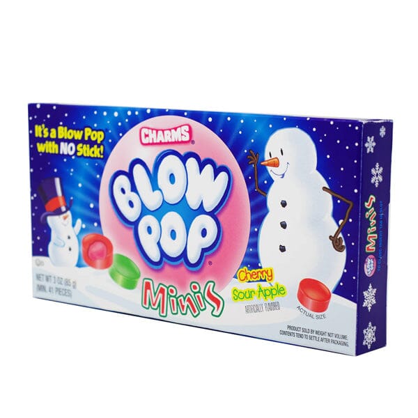 Charms Blow Pop Minis Christmas Theatre Pack (3oz) Simple Maynards 