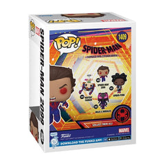 Funko Pop! Marvel: Across the Spider-Verse | Spider-Man 2099 (Unmasked) Simple Funko 