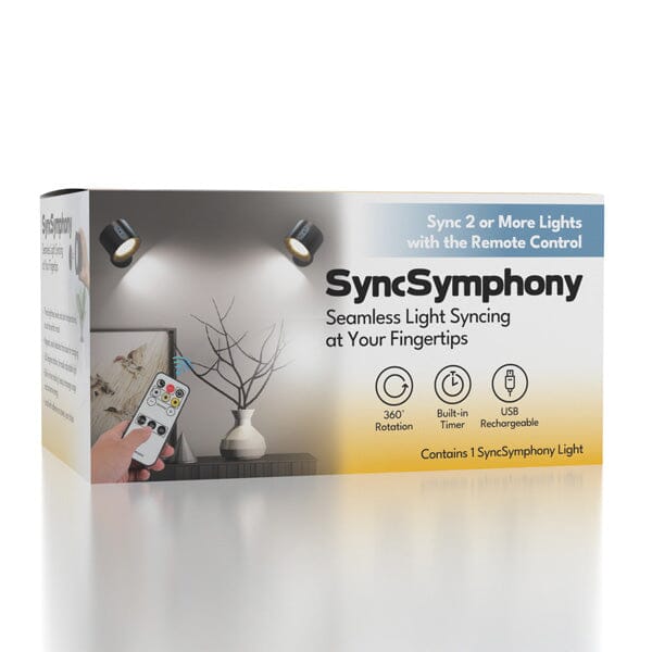 SyncSymphony: Magnetic LED Syncing Sconce Simple Showcase 