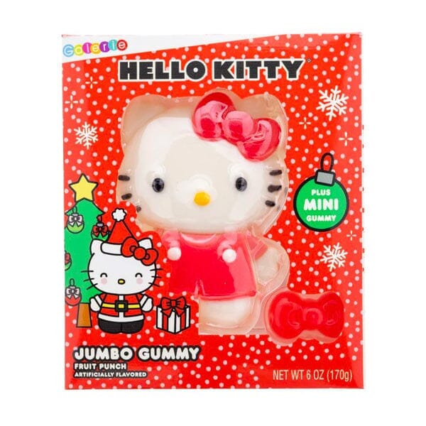 Hello Kitty: Jumbo Gummy (6oz) | Fruit Punch Flavored! Simple Showcase 