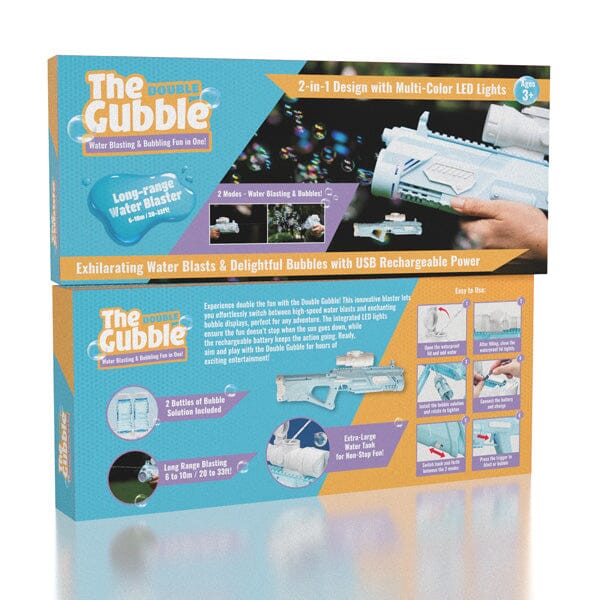 The Gubble 2-in-1 Water & Bubble Blaster Preorder Showcase 