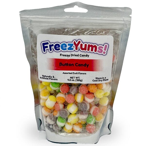 FreezYums! Freeze-Dried Button Candy (120g) Simple Showcase 