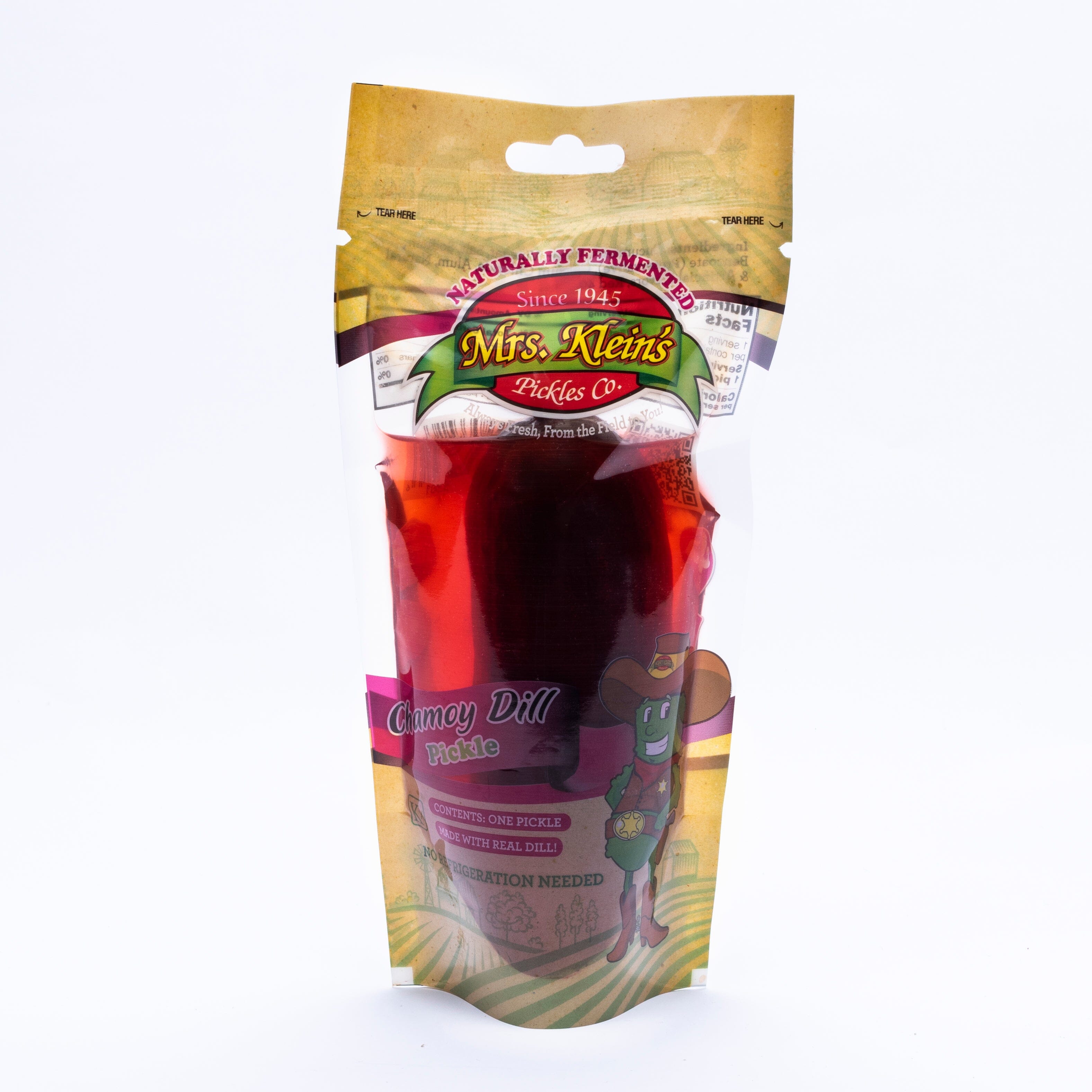 Mrs. Klein's Chamoy Flavored Pickle Simple Showcase 