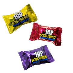 1UP: Sour Bursts Fruit Chews Blue Pack Simple 1UP 