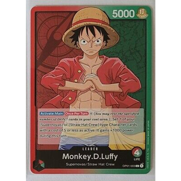 One Piece: Trading Cards OP01 - Romance Dawn Booster Pack - English Ve Showcase USA - Home Of The Hottest Trends One Piece: Trading Cards OP01 - Romance Dawn Booster Pack - English Ve Showcase USA - Home Of The Hottest Trends