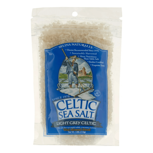 Celtic Sea Salt Resealable Bag (113g) | Light Grey | Pre-Order Preorder Showcase 