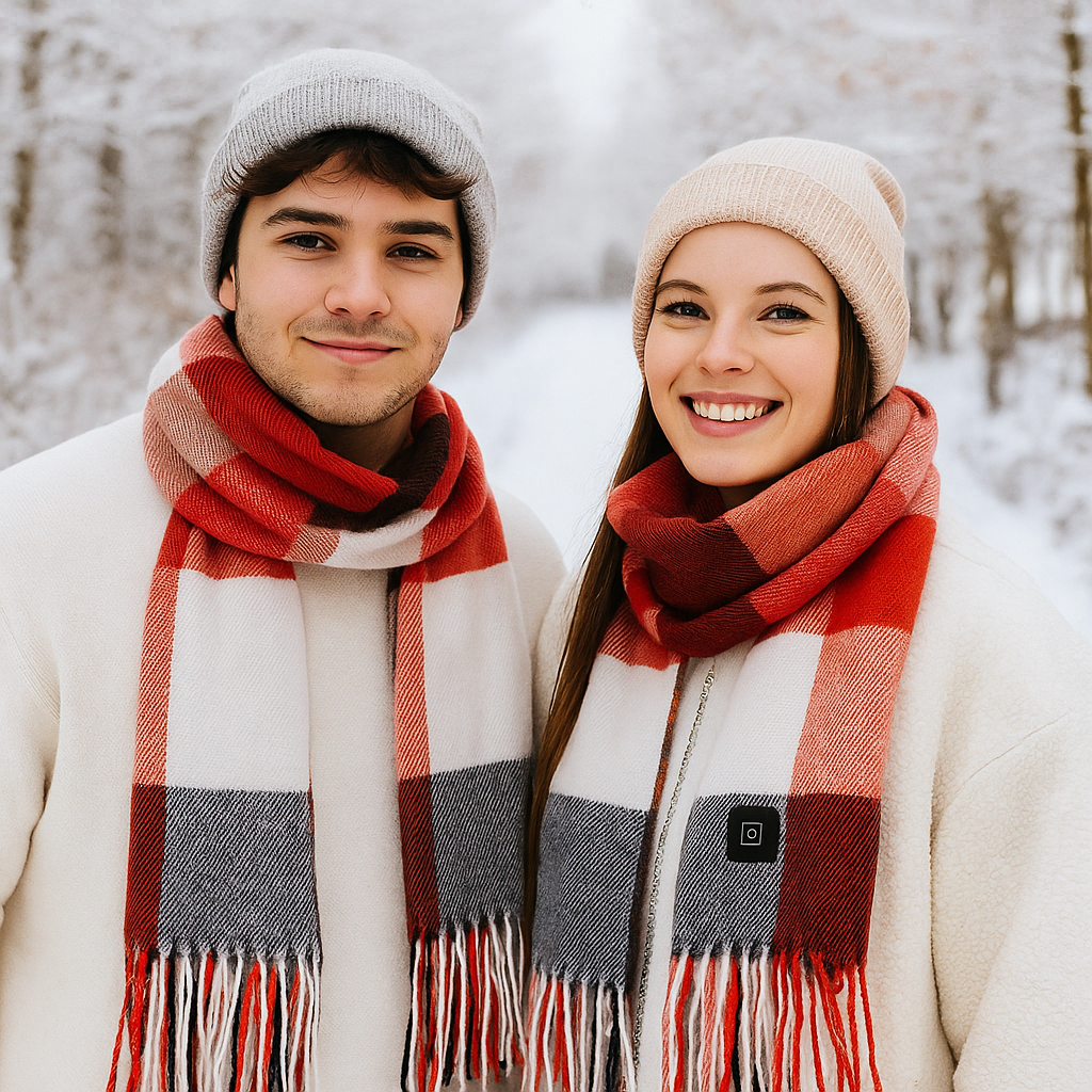 HeatMatez: Heated Scarf Exclusive Red 