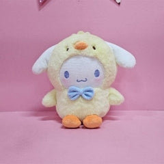 Sanrio Cinnamoroll 10" Plush in Chick Costume Simple Hello Kitty 