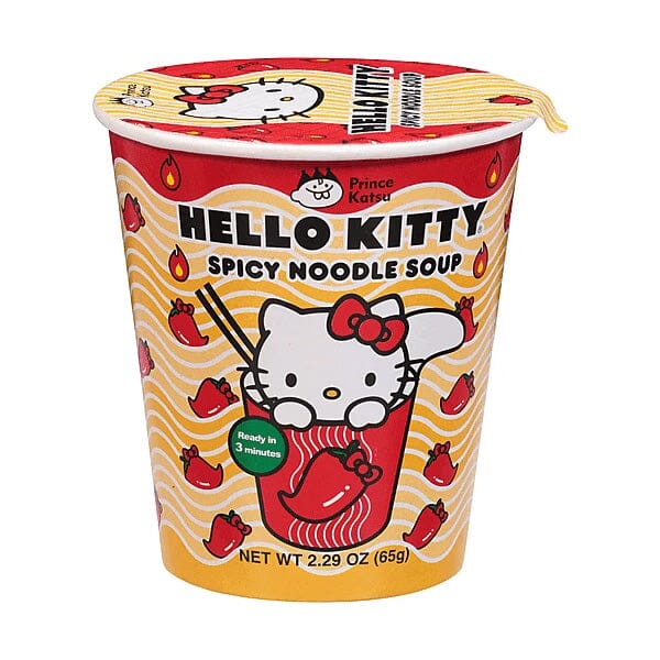 Hello Kitty x A-Sha Spicy Noodle Soup (Cup) Simple Showcase 