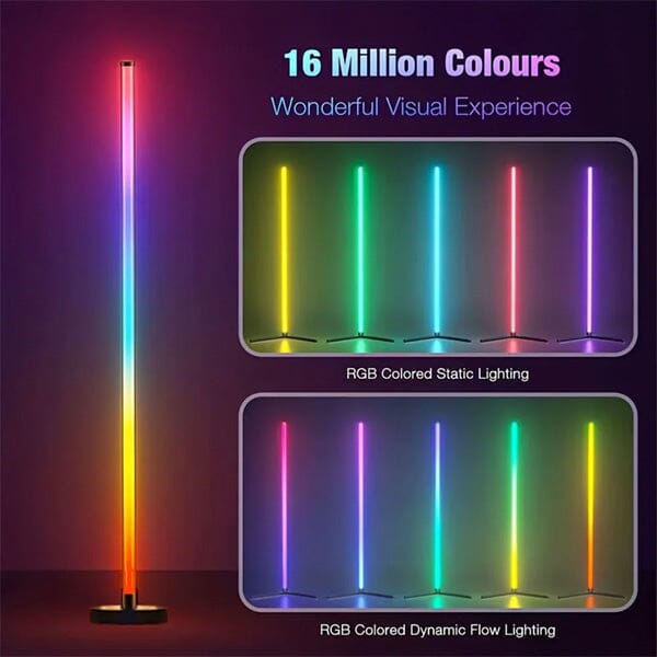 Pulsationz LED Corner Floor Light Simple Pulsationz 