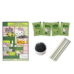 Hello Kitty x A-Sha Matcha Latte Boba Kit Simple Showcase 