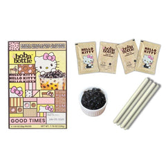 Hello Kitty x A-Sha Boba Kit Brown Sugar Milk Tea Simple Showcase 