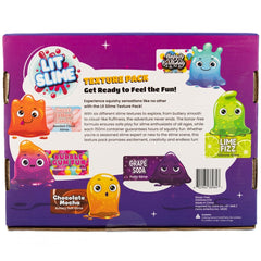 Lit Slime Fidget Putty Texture Pack Sampler Box (6 Jars) Simple Lit Slime 