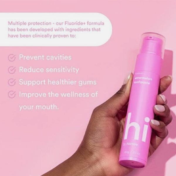 HiSmile: Anti-Cavity Toothpaste | Watermelon Flavor Simple Showcase 