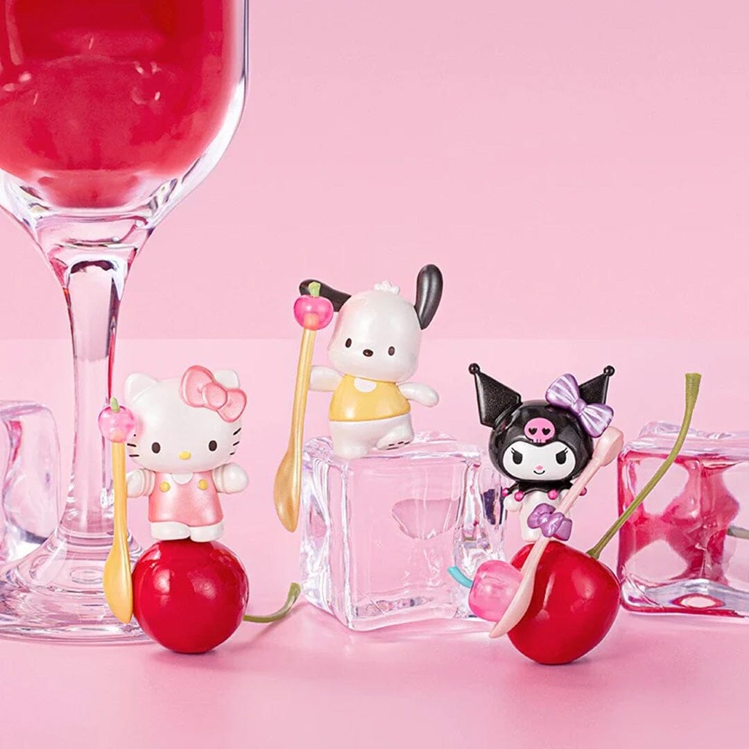 Sanrio: Hello Kitty & Friends Cheries Series Collectible Figurine Blind Box Simple Hello Kitty 