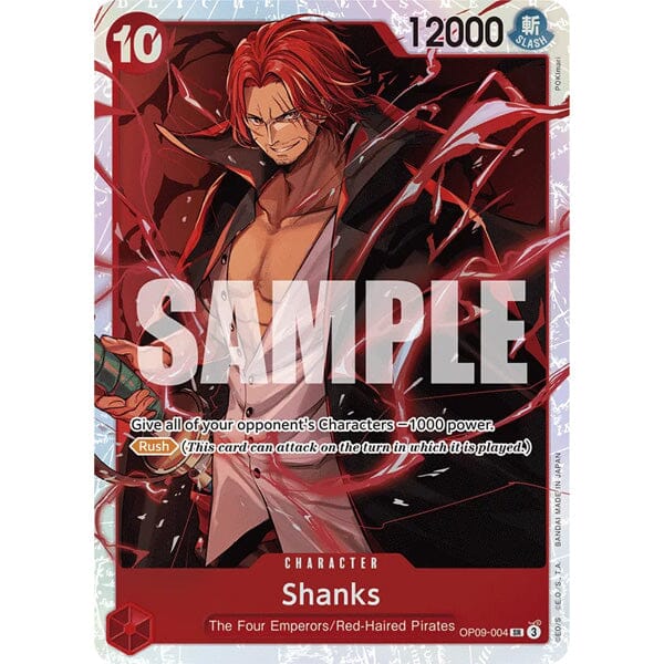 One Piece: Trading Cards OP09 - Emperors in the New World - English Version One Piece: Trading Cards OP09 - Emperors in the New World - English Version