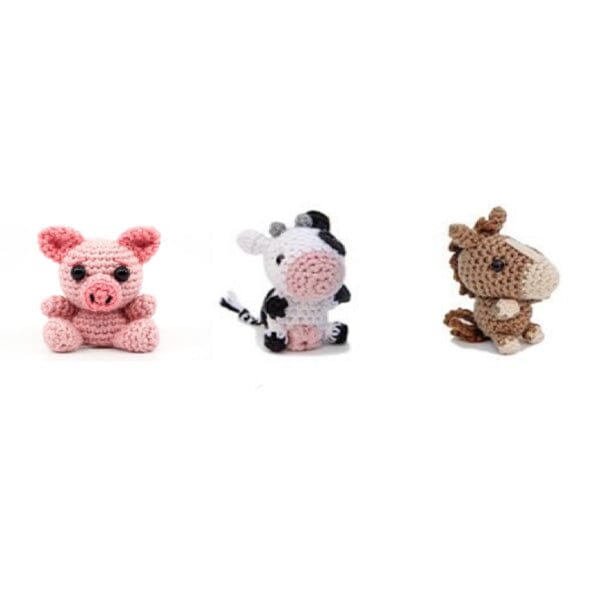 Crochet Micro Plush Toy: Farm Friends (3pk) Preorder Showcase 