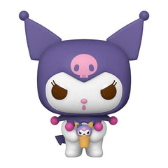 Funko POP! Sanrio: Hello Kitty and Friends | Kuromi w/ Ice Cream Simple Funko 