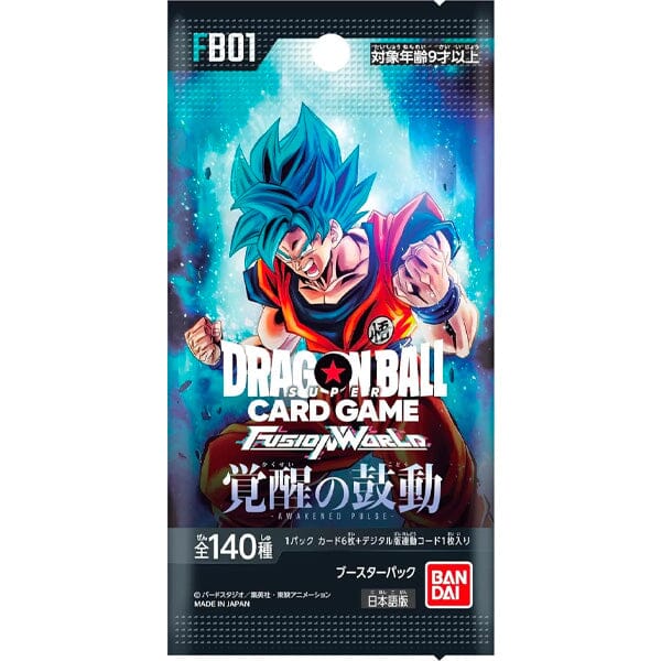 Dragon Ball Super Card Game: Fusion World Awakened Pulse | Japanese Booster Pack | Pre-Order Preorder Showcase 