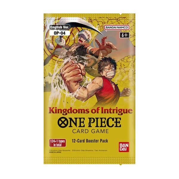 One Piece: Trading Cards OP04 - Kingdom of Intrigue Booster Pack - English Version Simple One Piece 