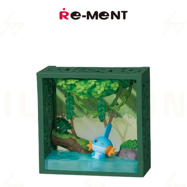 Re-ment Pokemon Frame: Deep Woods Blind Box (1pc) Simple Pokémon 