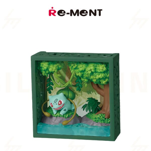 Re-ment Pokemon Frame: Deep Woods Blind Box (1pc) Simple Pokémon 