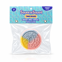 SqueezeSquad Taba Deluxe Premium Silicone Squishies® Fidget Toy - Sandwich Cookie