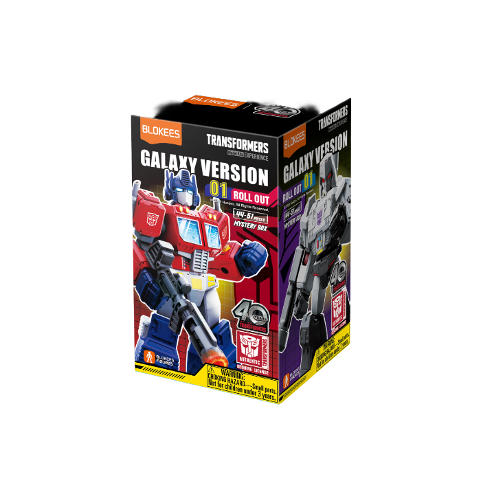 Blokees Transformers Galaxy Version 01 Roll Out  With Chase Variant
