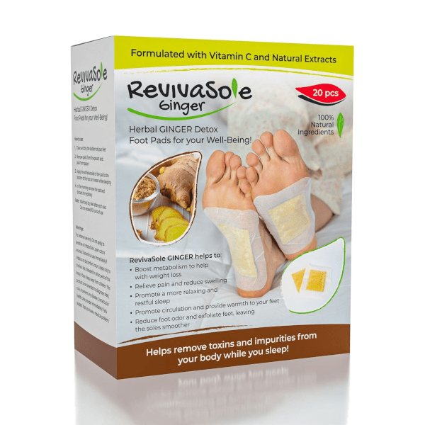 revivasol ginger detox foot pads 