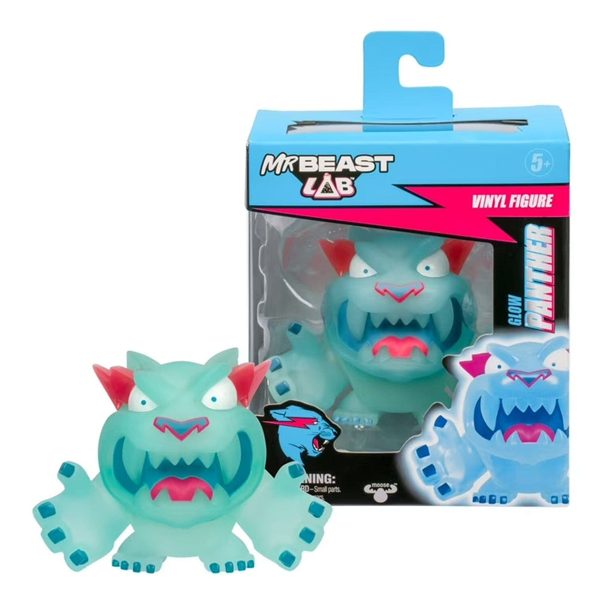 MrBeast Lab: Glow Panther Vinyl Figure Simple Mr. Beast 