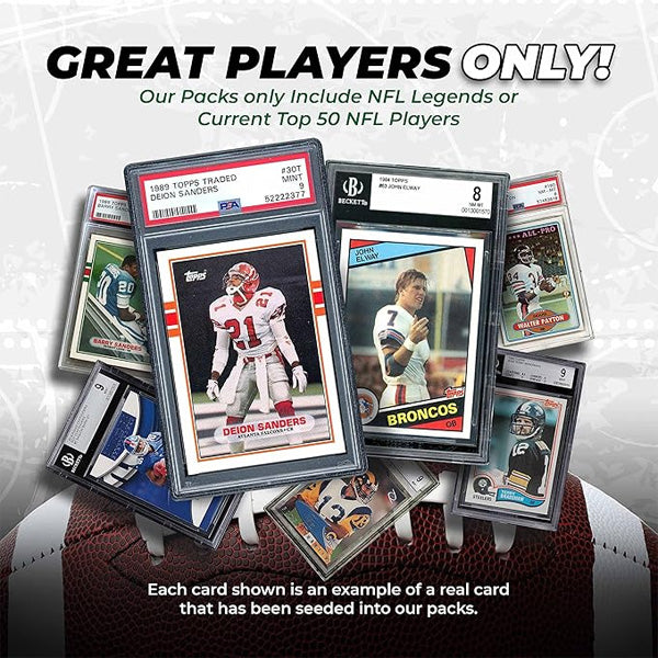 Cosmic Gaming Collections: NFL Trading Card Pack Grade 7+ Guaranteed