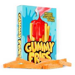 Gummy Fries With Ketchup Candy - 3.35oz