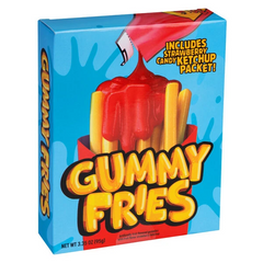 Gummy Fries With Ketchup Candy - 3.35oz