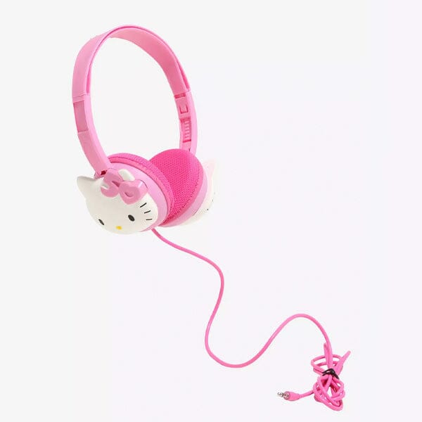 Hello Kitty Sanrio 50th Anniversary Squishy Wired Headphones "Showcase Exclusive" Simple Hello Kitty 