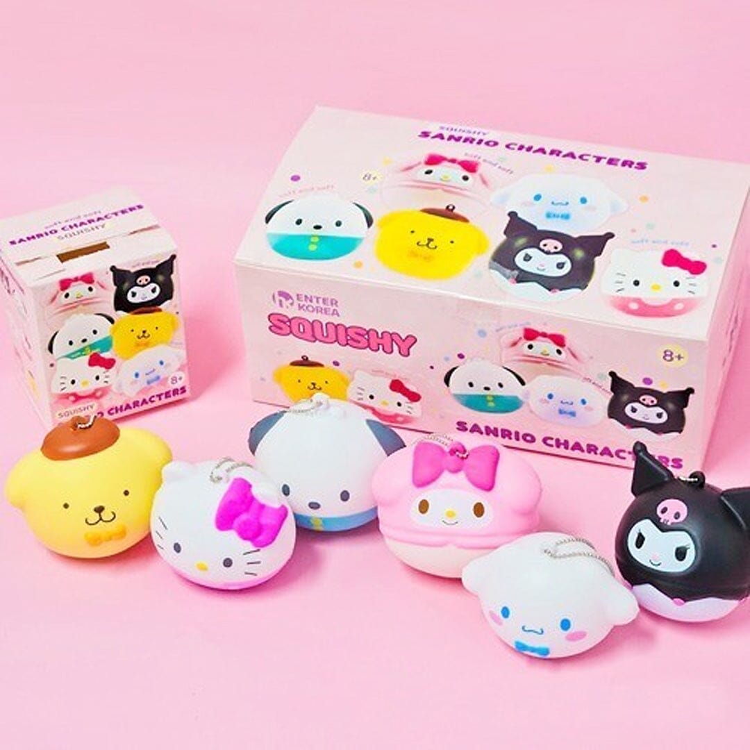 Sanrio: Hello Kitty & Friends Squishy Keyring Collectible Blind Box Simple Hello Kitty 