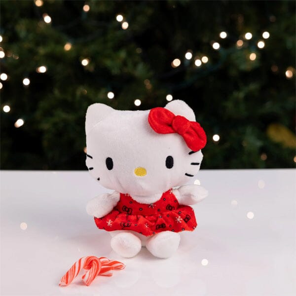 Sanrio Hello Kitty 8" w/ Candy Canes Plush Simple Hello Kitty 