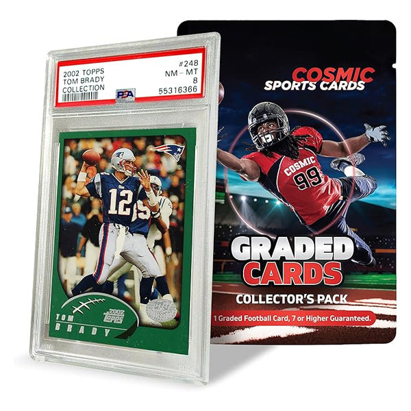 Cosmic Gaming Collections: NFL Trading Card Pack Grade 7+ Guaranteed