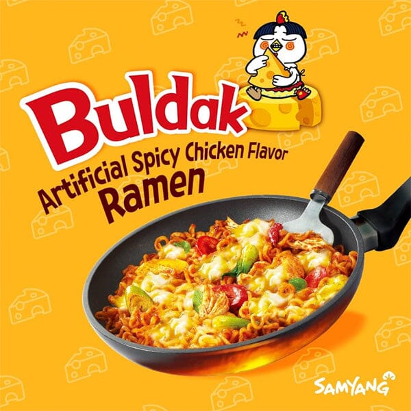 Samyang Buldak: Hot Chicken Ramen Cheese Flavor (5pk) Simple Showcase 