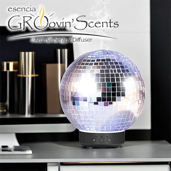 Esencia Groovin' Scents (100mL) Disco Ball Aroma Diffuser Simple Showcase 