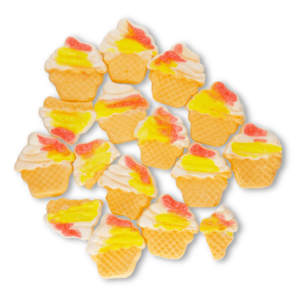 Freezyums Freeze Dried Fried Ice Cream Sundae Gummy Simple Showcase 