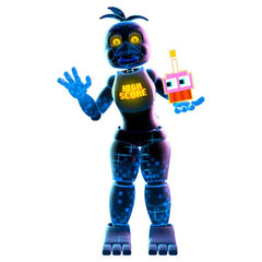 Funko POP! Games: Friday Night's At Freddy's | High Score Chica Action Figure (Glow in the Dark) Simple Showcase 