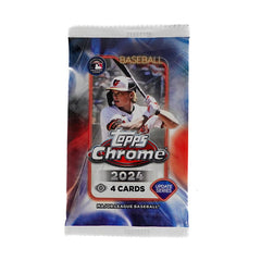 Topps Chrome Update Series MLB Trading Card Hobby Pack 2024